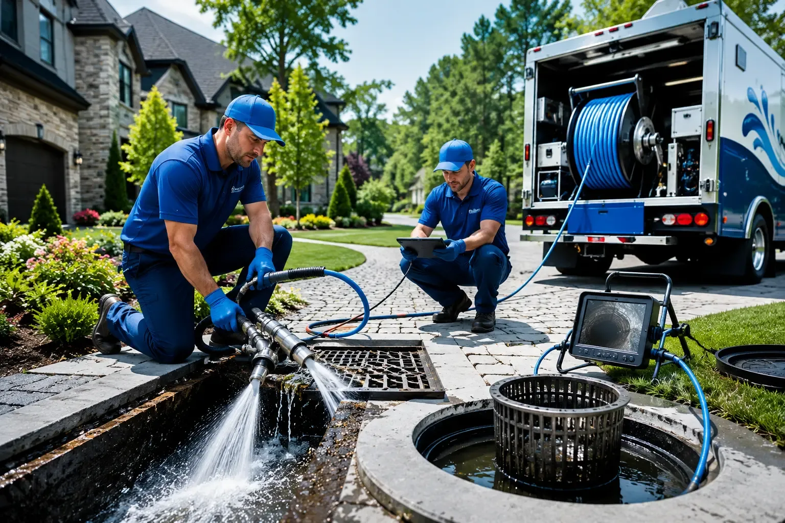 Local outdoor drain cleaning professionals in Haddam, CT