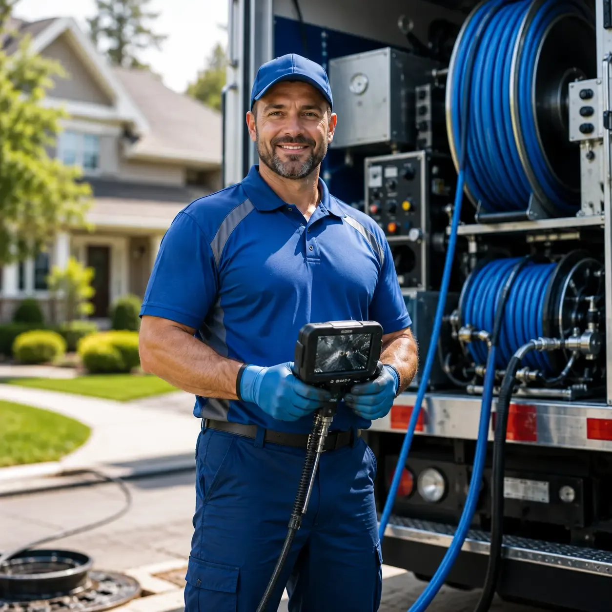 Local outdoor drain cleaning specialists in Haddam, CT